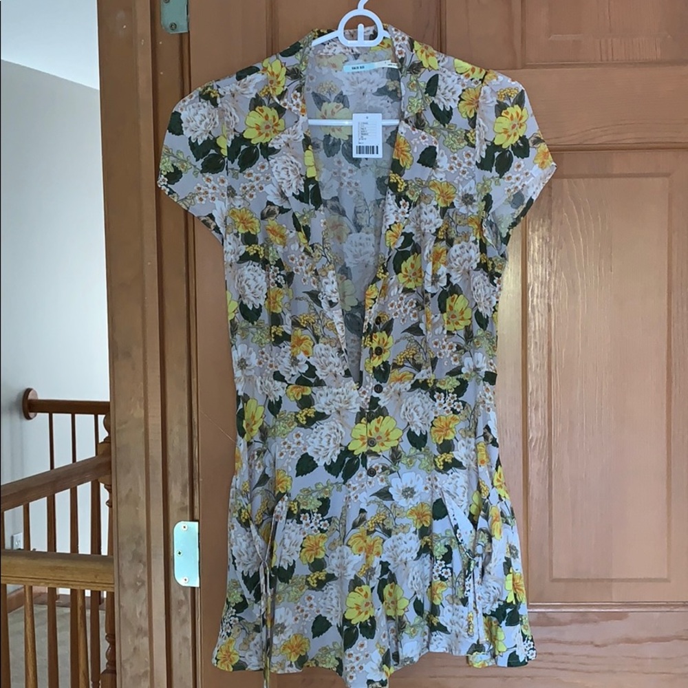 Urban outfitters flower romper